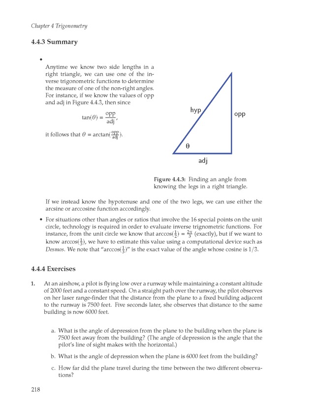 Active Preparation for Calculus - Page 218